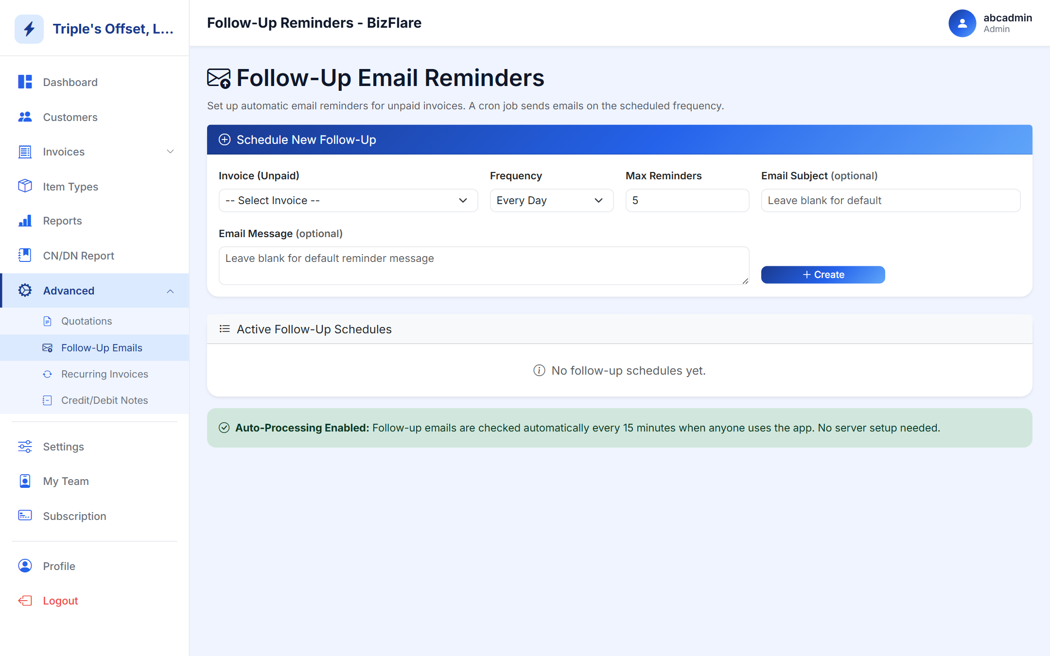 Follow-Up Emails