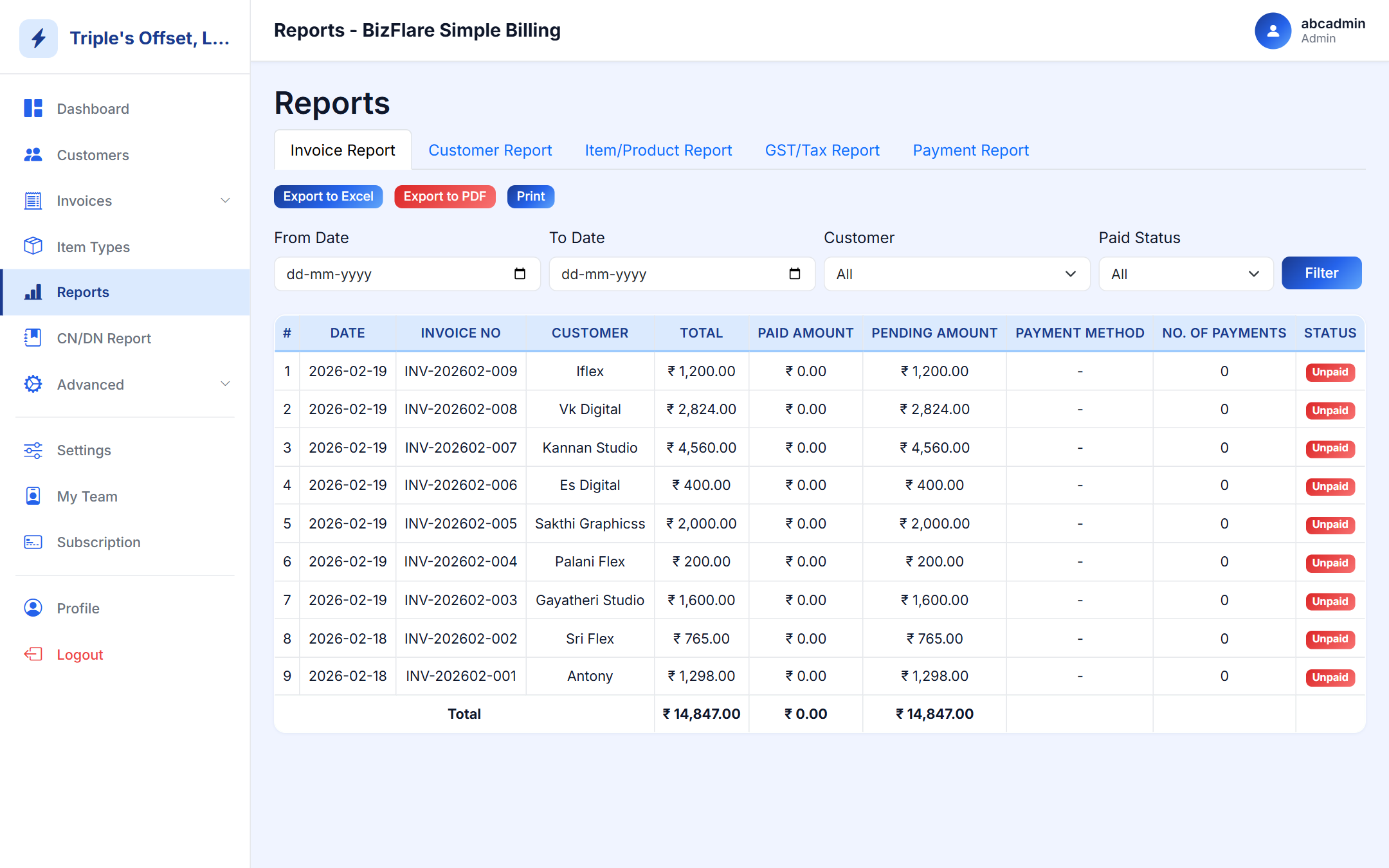 Reports
